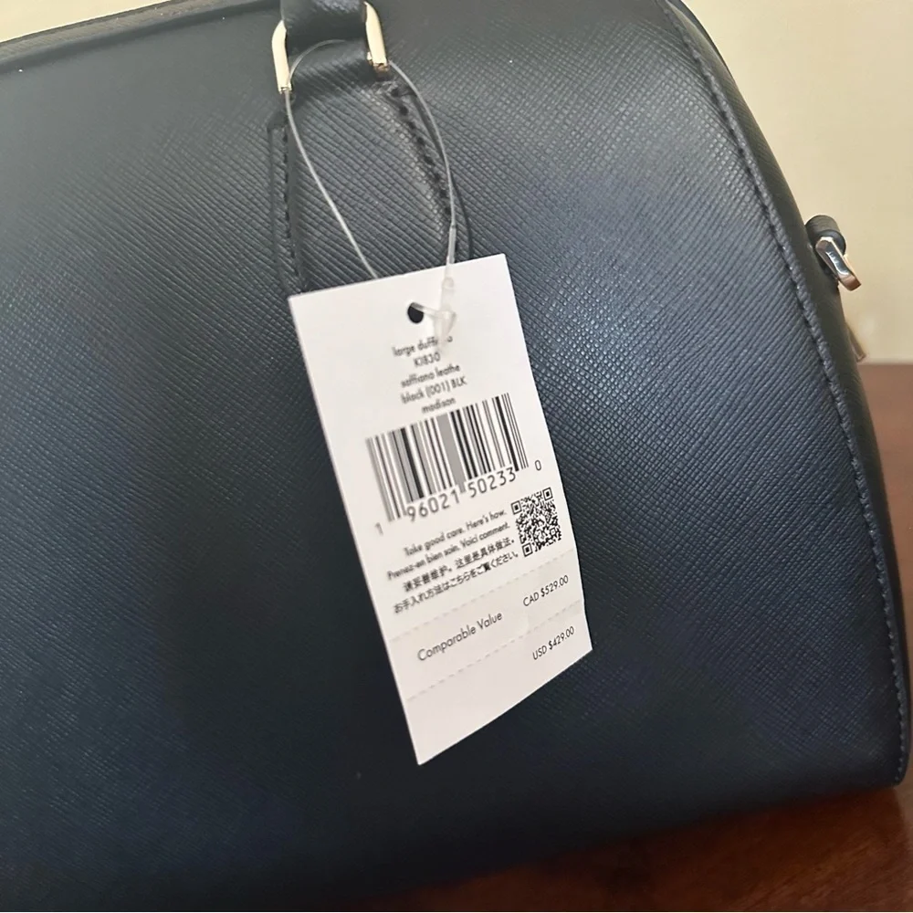 New Kate spade Madison Large Dolly Duffle satchel  Crossbody bag